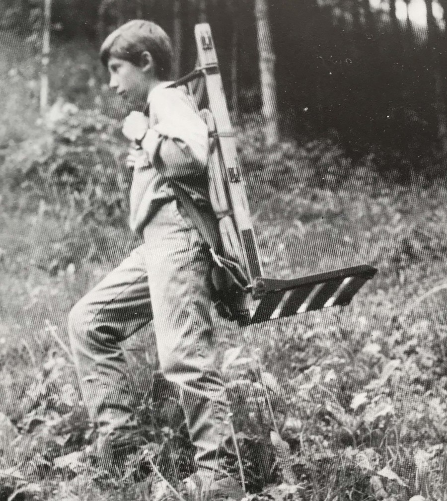 Pannello 6 - foto 2 | Esemplare di "caregheta" usata dai contrabbandieri, dal libro "Guardie contrabbandieri sui monti Lessini nell'ottocento e novecento", Edizioni Istituto Cimbro
