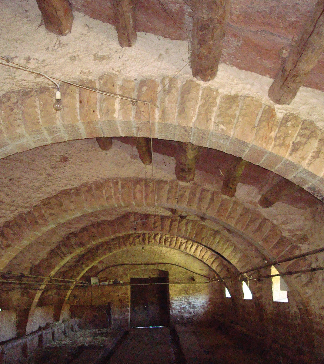 Pannello 3 - Foto 2: Interno stallone Malga Scortigara di Cima Casara