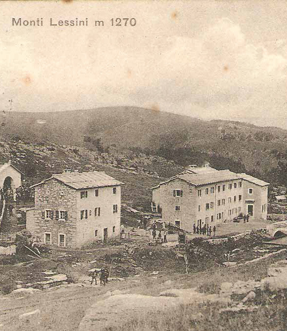 Pannello 5 - Foto 3: Cartolina viaggiata 9x14 in Germania 1915 Sega di Ala - Ala