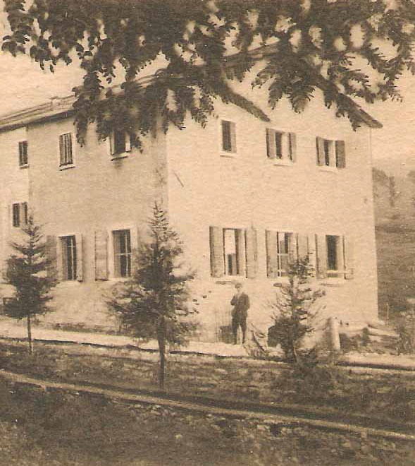 Pannello 5 - Foto 4: Cartolina viaggiata 9x14 a Riccione - albergo Alpino Sega di Ala - Ala