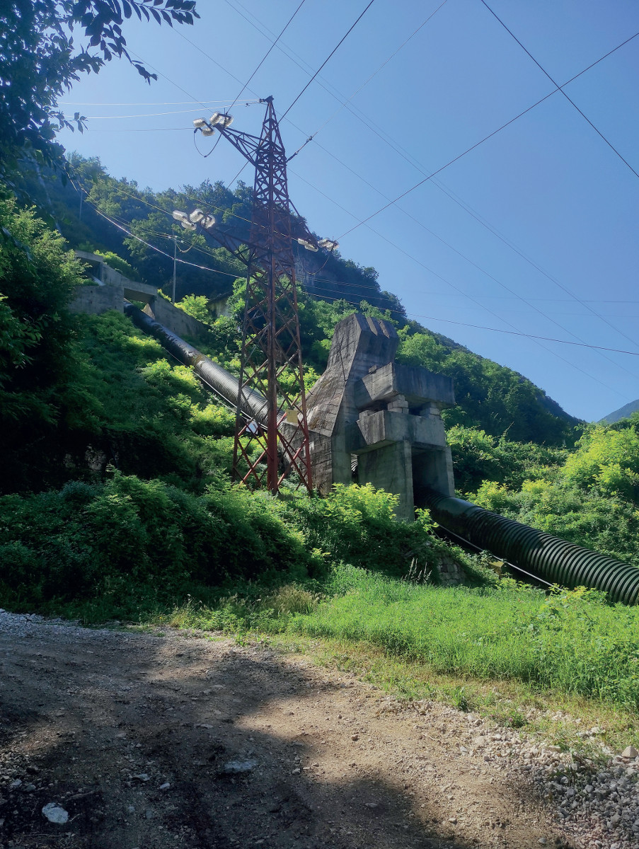 Pannello 12 foto 4 | Tubi della centrale idroelettrica